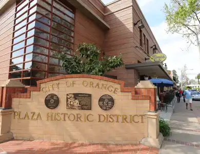 City Of Orange Plaza Historic District
