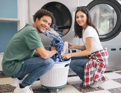 Dryer Row Laundromat