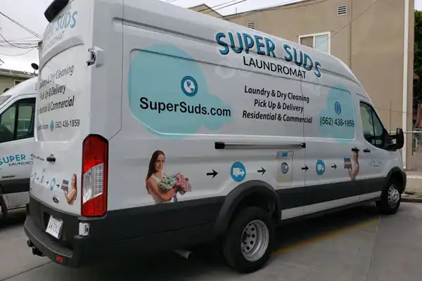 Super Suds Laundry Van