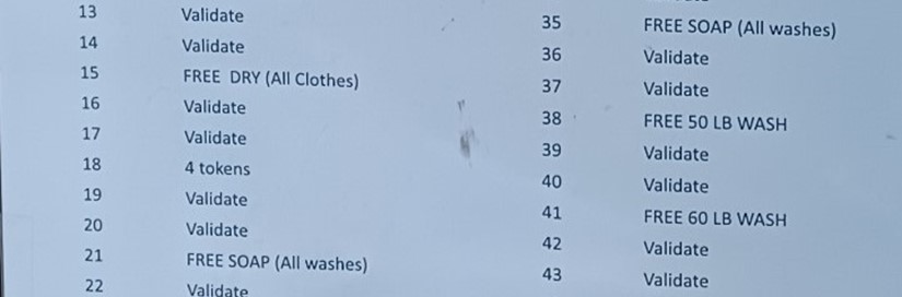 List of Super Suds reward Programs