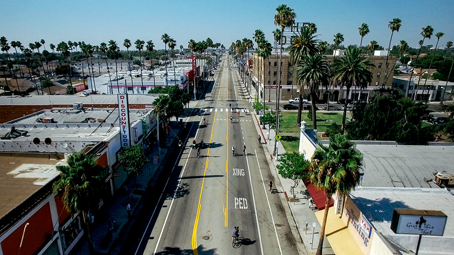 Wilmington roads and businesses